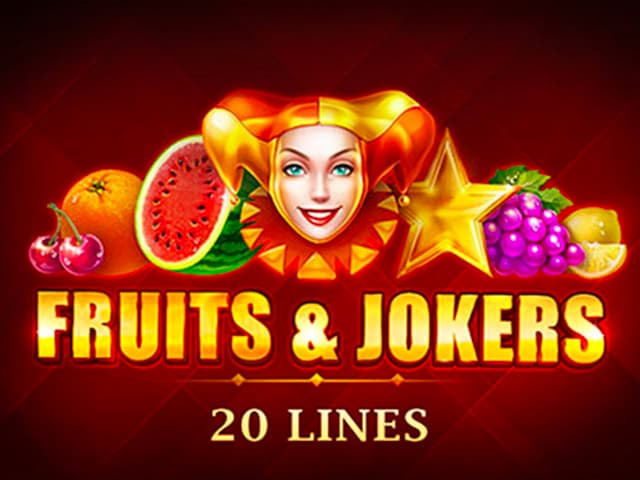 Fruits & Jokers: 20 lines